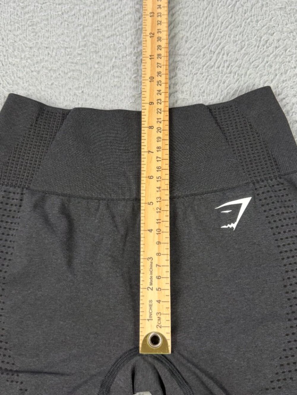 Gymshark Vital Seamless Shorts Womens XS Black Biker Workout Athletic Gym - Picture 4 of 7